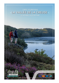 Carte touristique de la Vallée de la Creuse 2024