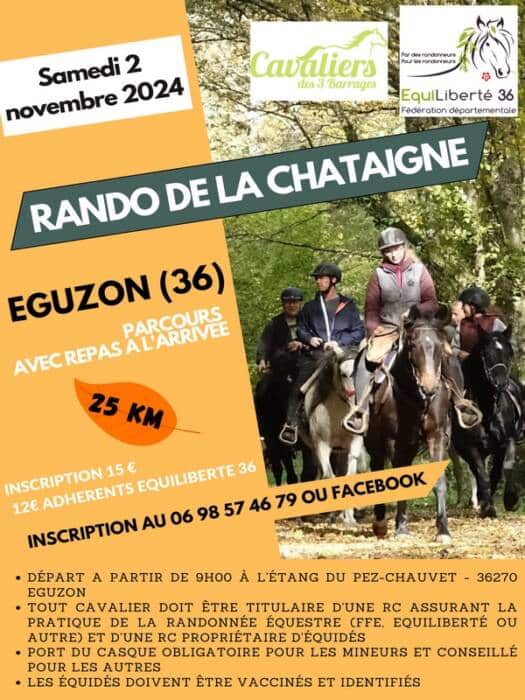 Rando équestre de la chataigne