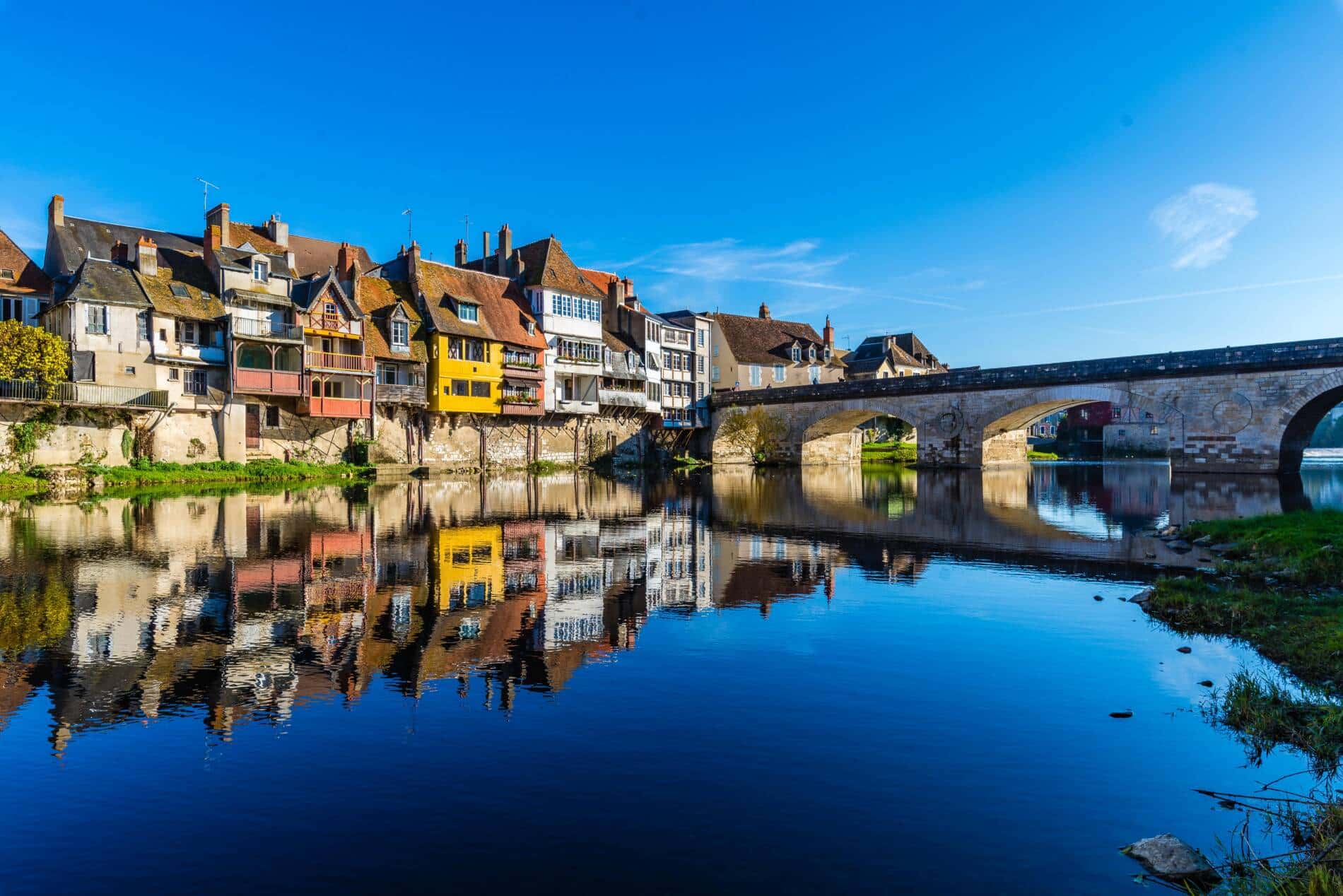 Argenton maison galerie et vieux pont